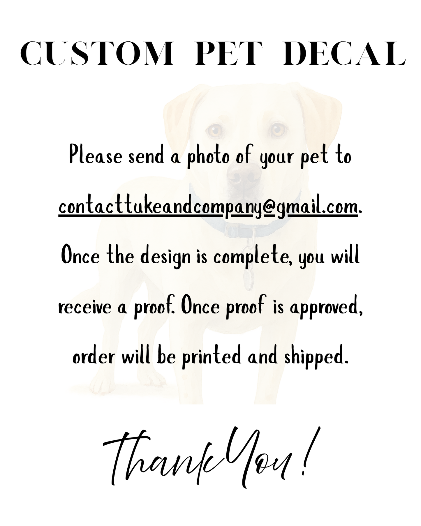 Pet Lover Decals